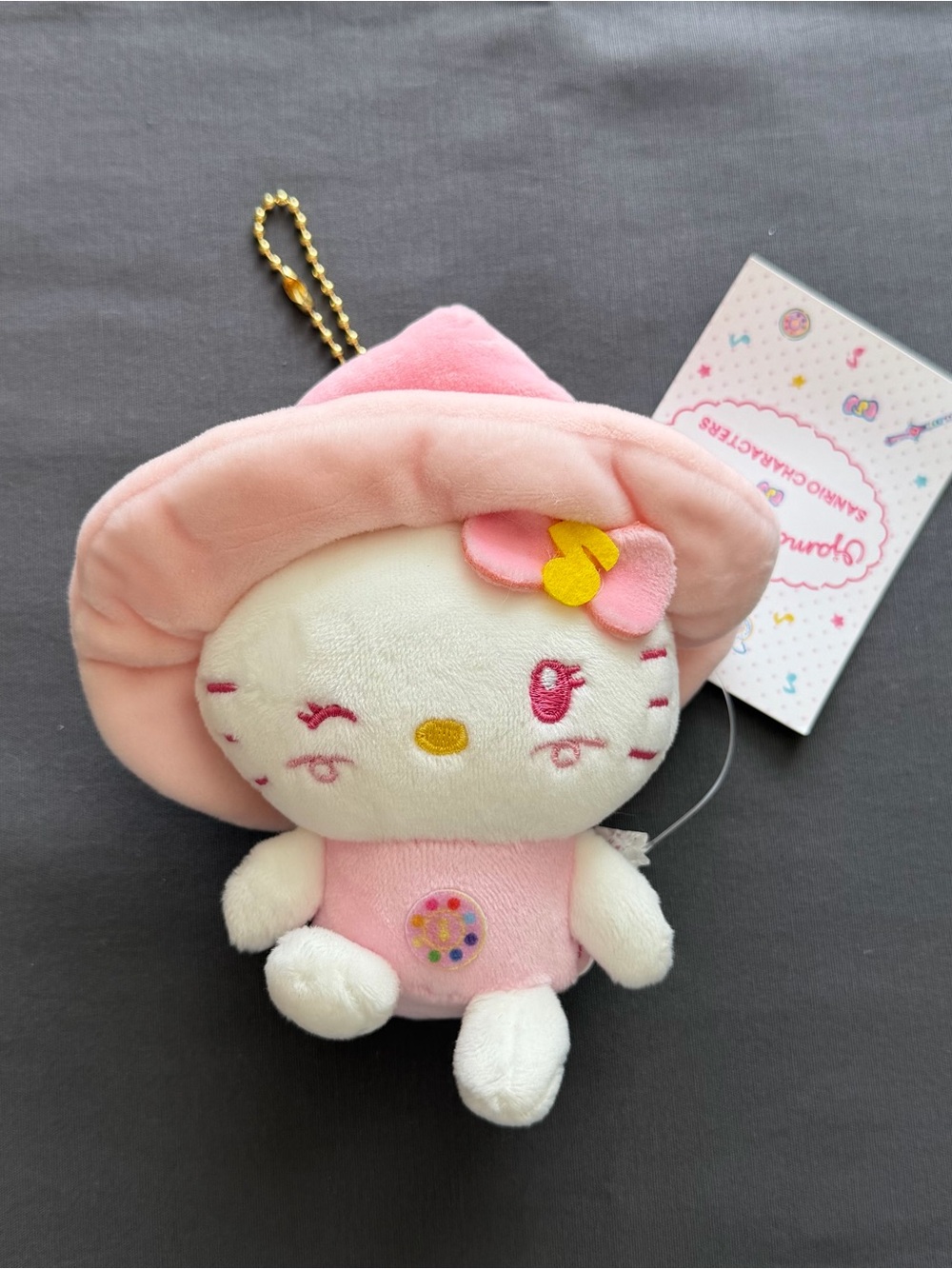 SanrioX Magical DoReMi Hello Kitty costume plush/keychain